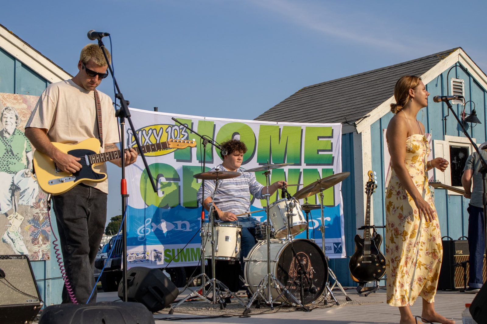 Nikki and the Barn Boys performing